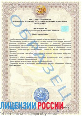 Образец сертификата соответствия (приложение) Вольно-Надеждинское Сертификат ISO 27001