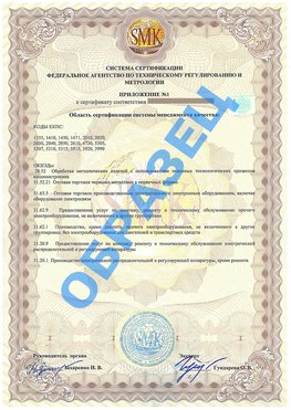 Приложение 1 Вольно-Надеждинское Сертификат ГОСТ РВ 0015-002